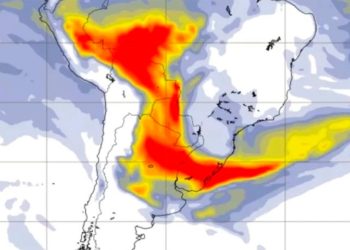 Denso humo del Amazonas impactará Entre Ríos y Uruguay