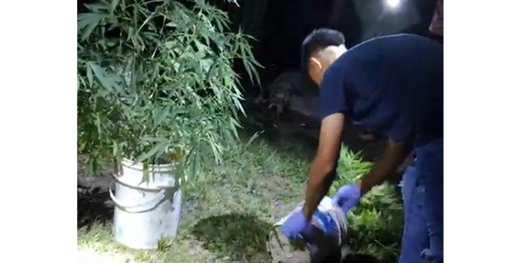 Allanamiento en Barrio el Brillante