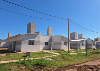 Se reactivó la construcción de 50 viviendas en Pueblo Liebig
