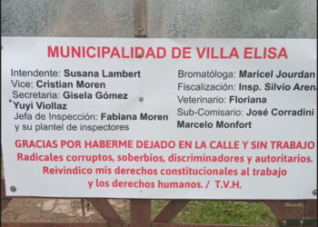 Treboux reclama que le devuelvan sus herramientas