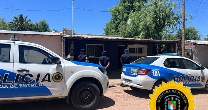 Allanamiento y Secuestro de Arma en Domicilio de Colón