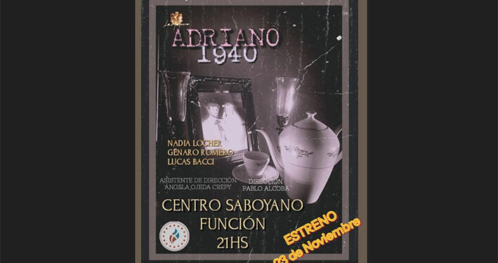 San José. La Marquesina presenta Adriano (1940)