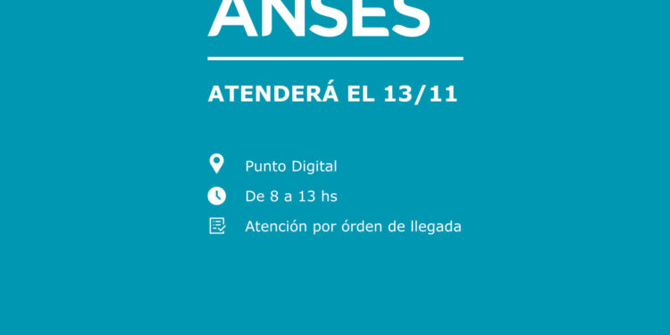 ANSES atenderá el 13 de noviembre en Ubajay