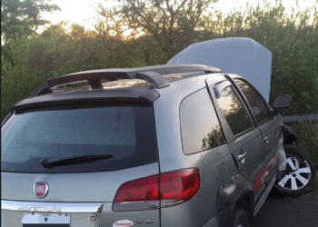 Despiste en Autovía G. Artigas sin lesionados