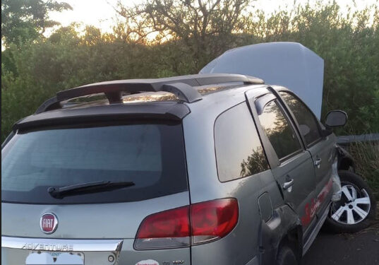 Despiste en Autovía G. Artigas sin lesionados