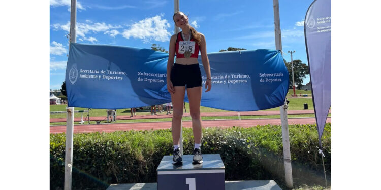 Milagros Orcellet Campeona Elisense en Juegos Nacionales Evita