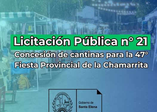 Santa Elena se prepara para la 47° Fiesta Provincial de la Chamarrita