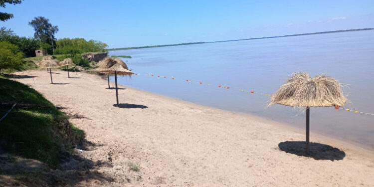 Paraná: La Municipalidad habilitó el balneario de Bajada Grande