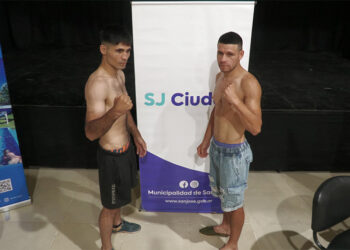 Boxeo profesional en el Club Santa Rosa en San José Entre Ríos