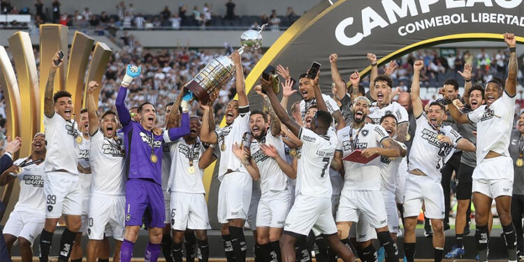 Botafogo le ganó a Atlético Mineiro y es campeón de la Copa Libertadores