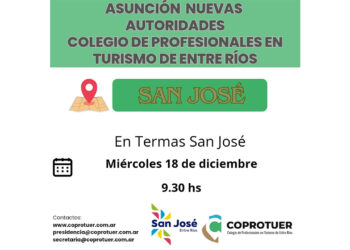 Asunción de Nuevas Autoridades en el Colegio de Profesionales en Turismo de Entre Ríos