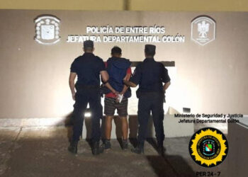 Aprehensión en Colón: sorprenden a un hombre intentando abrir un carro de comidas