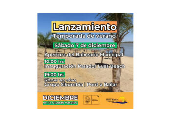 Santa Elena: Abrimos la temporada de verano en el balneario municipal