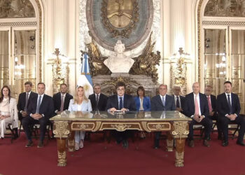 Javier Milei anuncios a un año de gestión