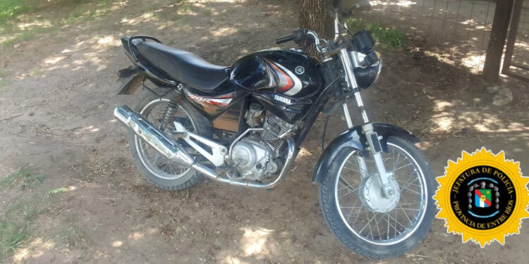 Colón: Personal Policial recuperó Moto sustraída del Depósito Municipal
