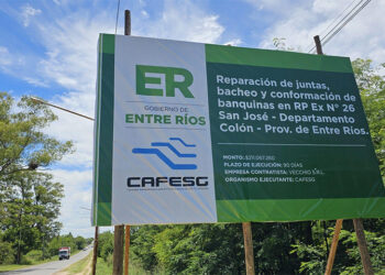 Inician las obras de bacheo en la ex ruta 26