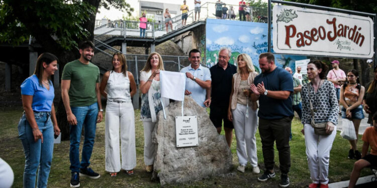 Paraná: Se inauguró la puesta en valor del Paseo Jardín Marcelino Román