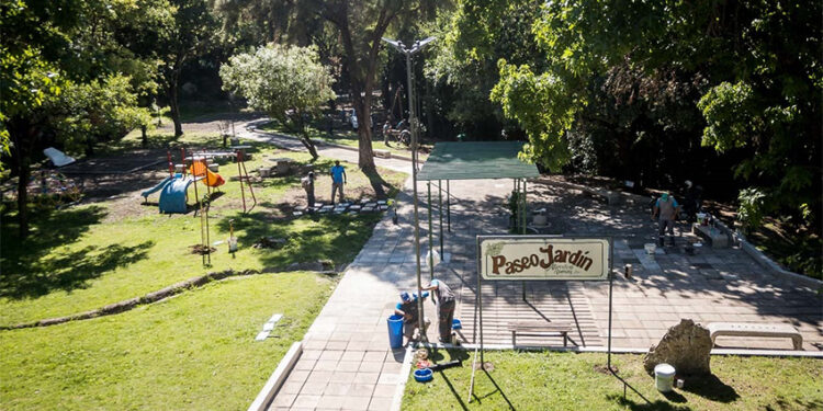 Paraná: Se inaugura la puesta en valor del Paseo Jardín