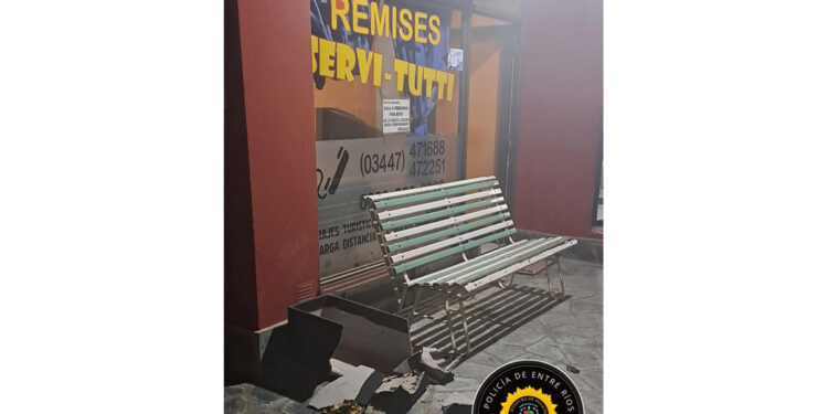 San José: Daños en local y accidente de tránsito