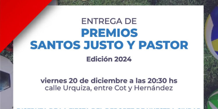 Colón: Entrega de los Premios Santos Justo y Pastor