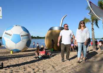 La intendenta Rosario Romero inauguró la temporada de verano en el Balneario Municipal