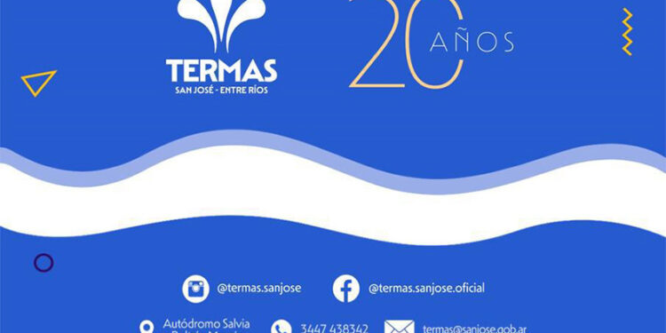 20º Aniversario del Complejo Termas San José “Maximiano Tarabini”