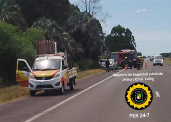 Colón: Accidente de Tránsito en la Autovía José Gervasio Artigas