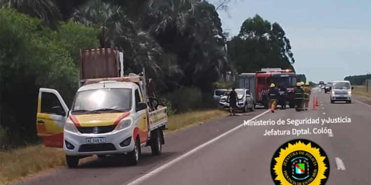 Colón: Accidente de Tránsito en la Autovía José Gervasio Artigas