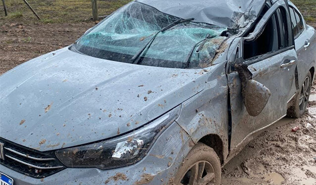 Colón: Mujer resultó lesionada tras colisión entre un auto y un camión