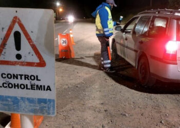 Más de 193 casos de alcoholemia positiva en los controles por Año Nuevo
