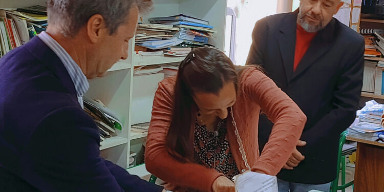 Inició la construcción del nuevo edificio para la Escuela Secundaria N° 4 de Ubajay