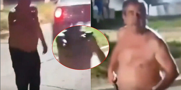 Un conocido contador de Victoria amenazó a vecinos con un arma de fuego