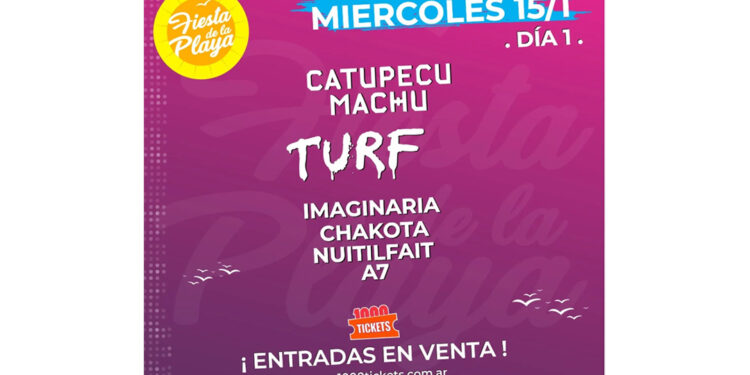 Arranca la Fiesta de la Playa en Concepción del Uruguay