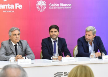 El campo no puede más, lo dijo Pullaro desde Santa Fe junto a Frigerio y Llaryora