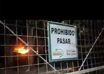Urgente San José Ahora incendio en el basural