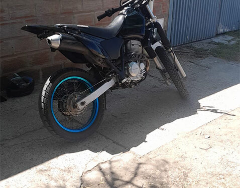 Motocicleta sustraída en Colón, fue recuperada en Concepción del Uruguay