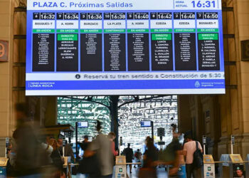 Paro de trenes en todo el País