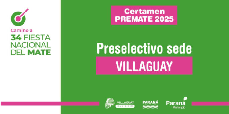 Este domingo arranca el Premate 2025 en Villaguay
