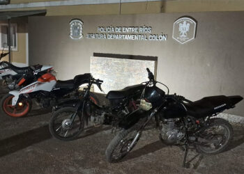 Colón: En controles de prevención se hallaron Cuatro Motocicletas con Pedido de secuestro