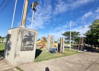 Villa Elisa: Mejora en la iluminación de Plaza Güemes