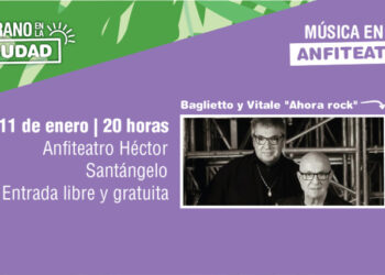 Paraná: Baglietto y Vitale abren el ciclo 2025 de música en el Anfiteatro