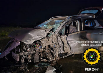 Accidente de tránsito en Ruta Nacional 135 con lesionados