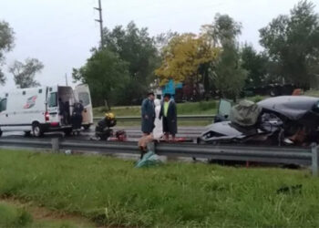 Accidente en la Ruta 14: una persona está grave