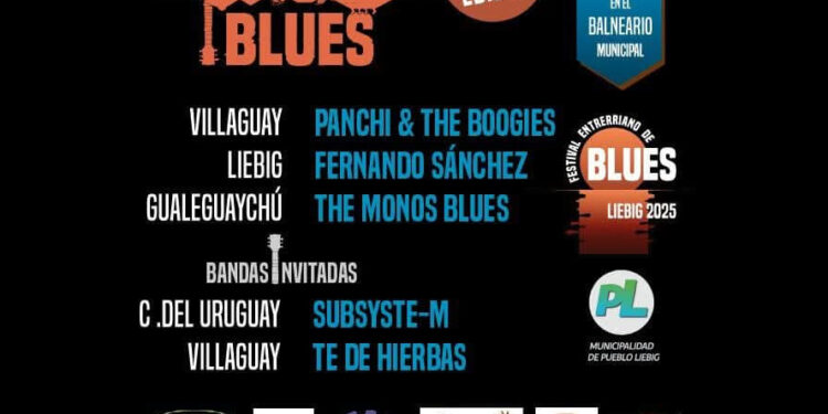 Se vivirá la tercera edición del “Liebig Blues Festival”