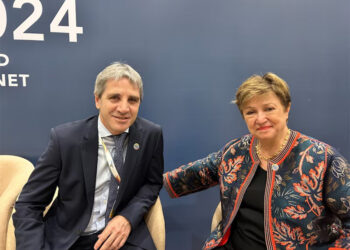 «El préstamo del FMI va a estar el primer cuatrimestre», dijo Caputo