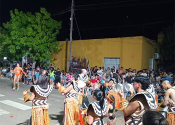 «Gran concurrencia en los corsos liebileños»