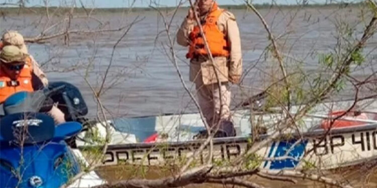Pescadores encontraron un cuerpo flotando en el río Paraná a la altura de General Alvear