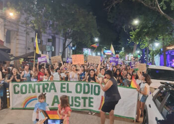 Colón: Marcha federal del orgullo antifascista y antiracista