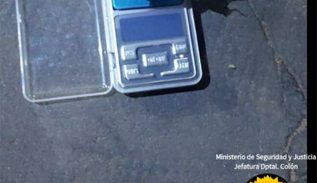 Colón: Procedimiento y Secuestro de estupefacientes