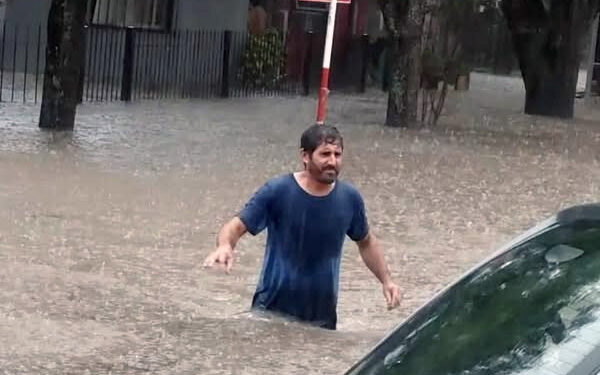 Se registraron anegamientos en varias ciudades de la provincia debido a las intensas precipitaciones